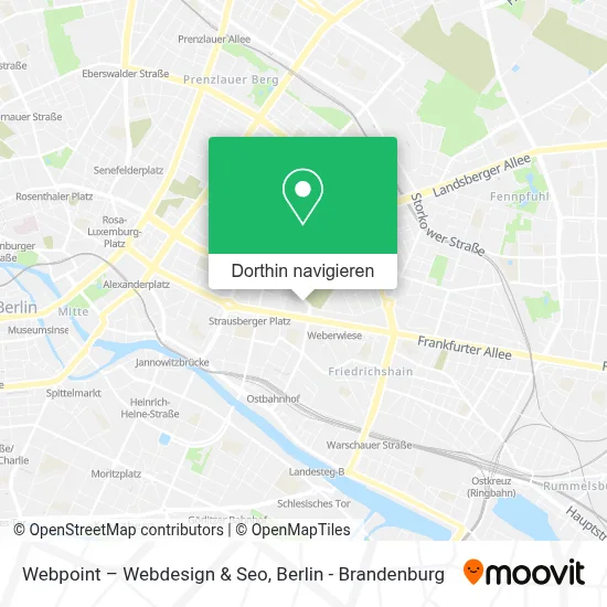 Webpoint – Webdesign & Seo Karte