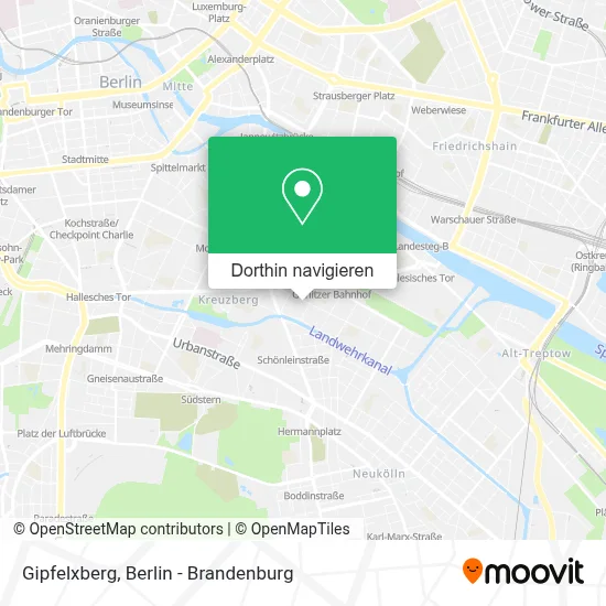 Gipfelxberg Karte