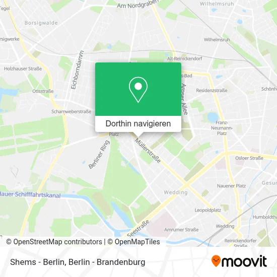Shems - Berlin Karte