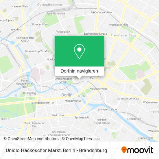 Uniqlo Hackescher Markt Karte