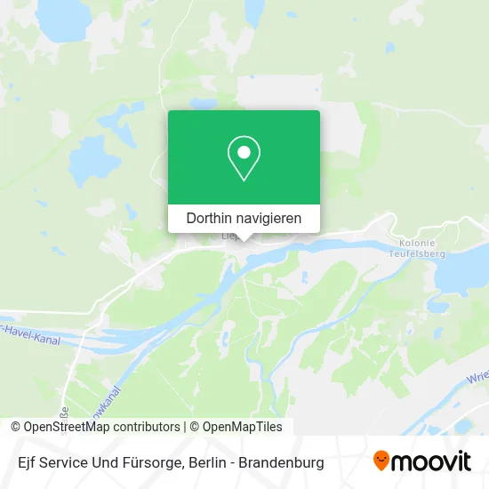 Ejf Service Und Fürsorge Karte