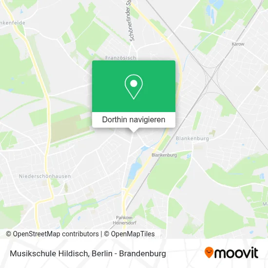 Musikschule Hildisch Karte