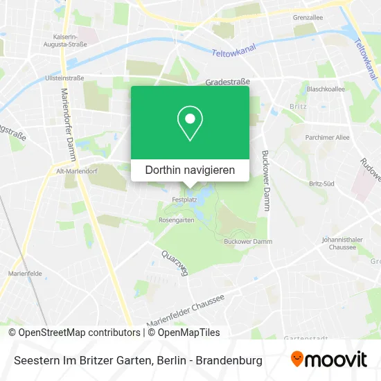 Seestern Im Britzer Garten Karte