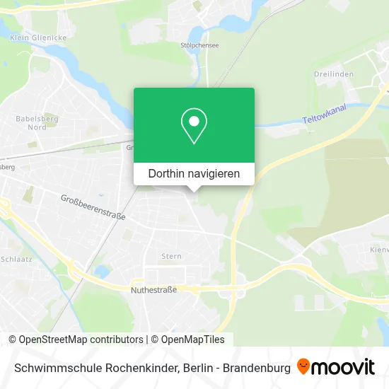 Schwimmschule Rochenkinder Karte