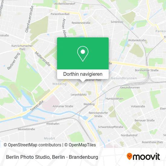 Berlin Photo Studio Karte