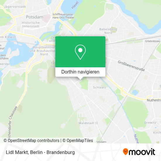 Lidl Markt Karte