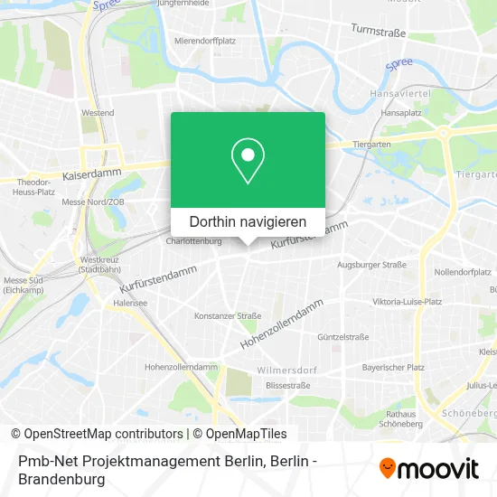 Pmb-Net Projektmanagement Berlin Karte