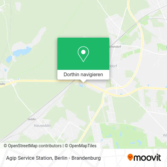 Agip Service Station Karte
