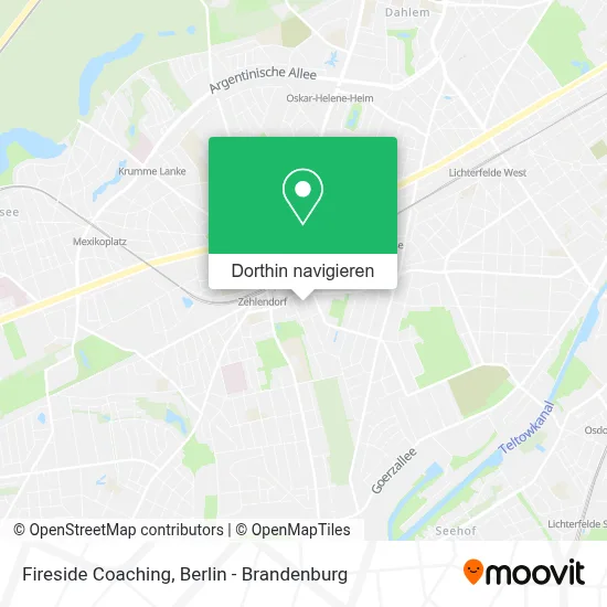 Fireside Coaching Karte