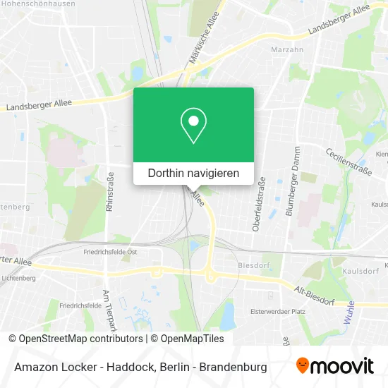 Amazon Locker - Haddock Karte
