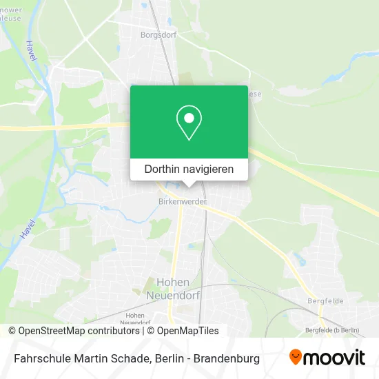 Fahrschule Martin Schade Karte