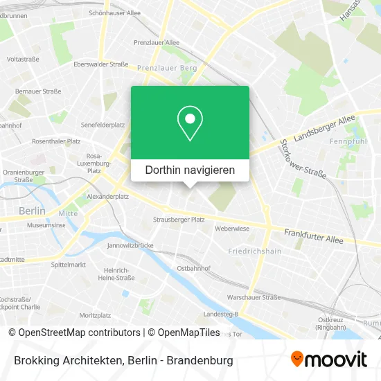 Brokking Architekten Karte
