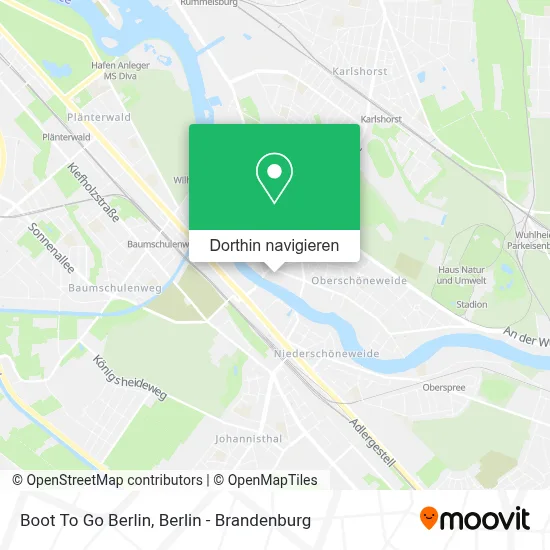 Boot To Go Berlin Karte
