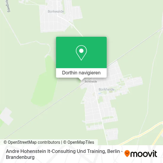 Andre Hohenstein It-Consulting Und Training Karte
