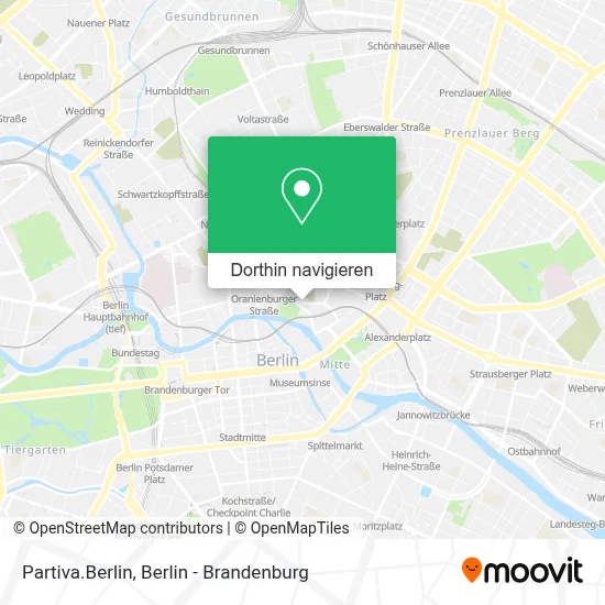 Partiva.Berlin Karte