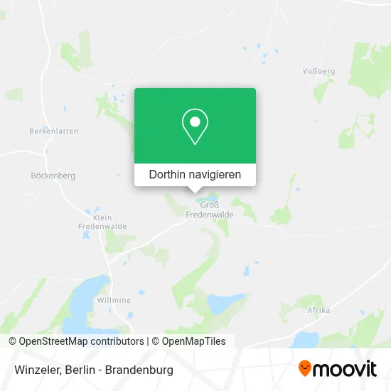 Winzeler Karte