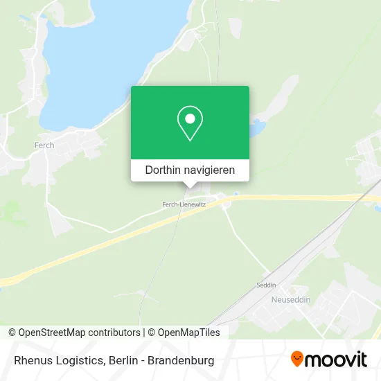 Rhenus Logistics Karte