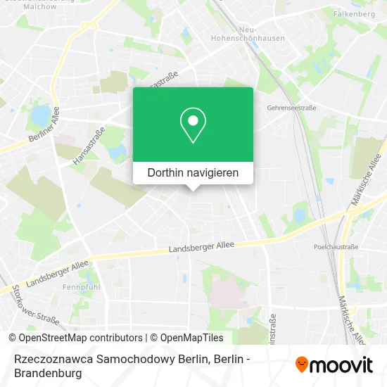 Rzeczoznawca Samochodowy Berlin Karte