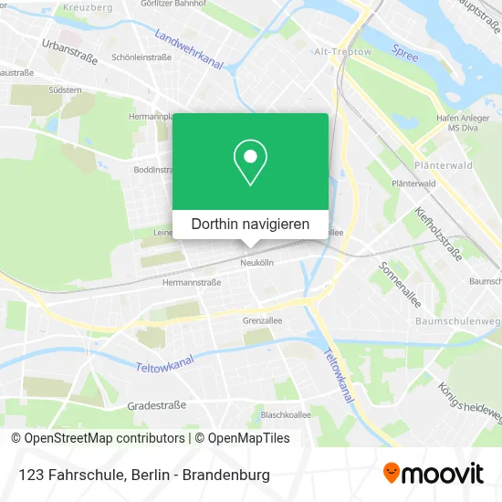 123 Fahrschule Karte