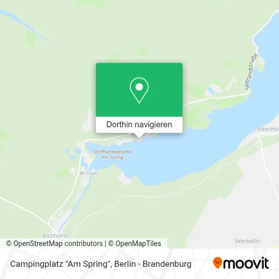 Campingplatz "Am Spring" Karte
