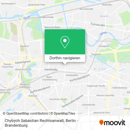 Chybych Sebastian Rechtsanwalt Karte