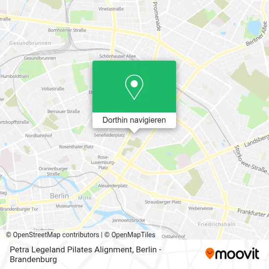 Petra Legeland Pilates Alignment Karte