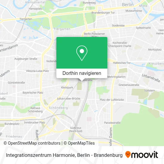 Integrationszentrum Harmonie Karte