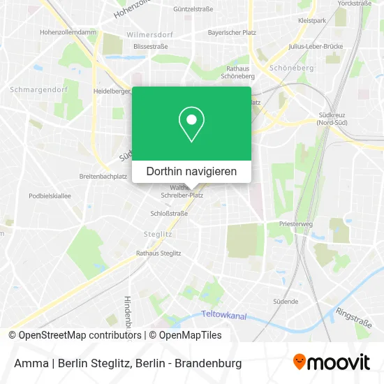 Amma | Berlin Steglitz Karte