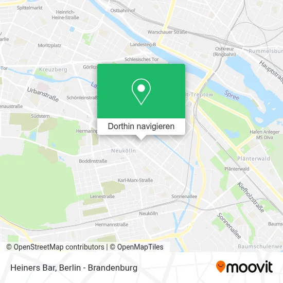 Heiners Bar Karte