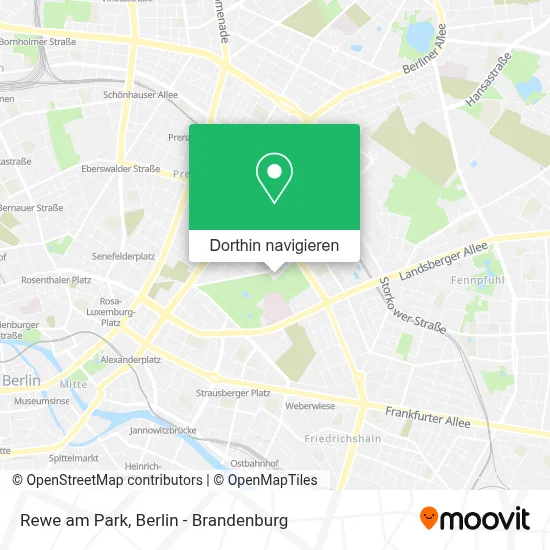 Rewe am Park Karte