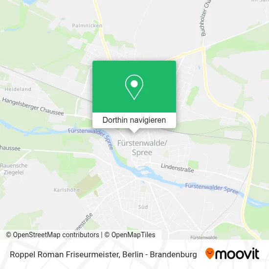 Roppel Roman Friseurmeister Karte