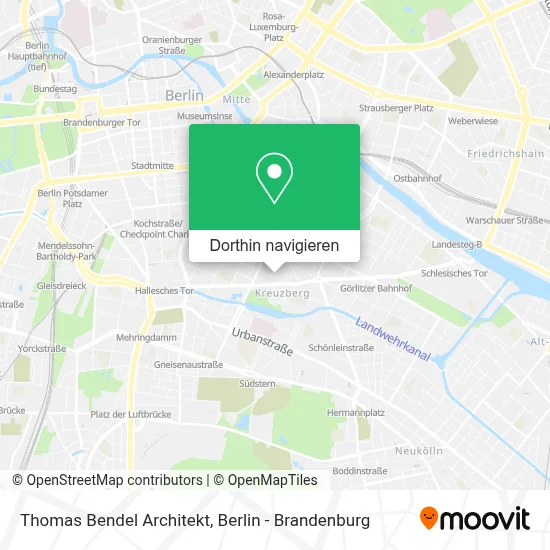 Thomas Bendel Architekt Karte