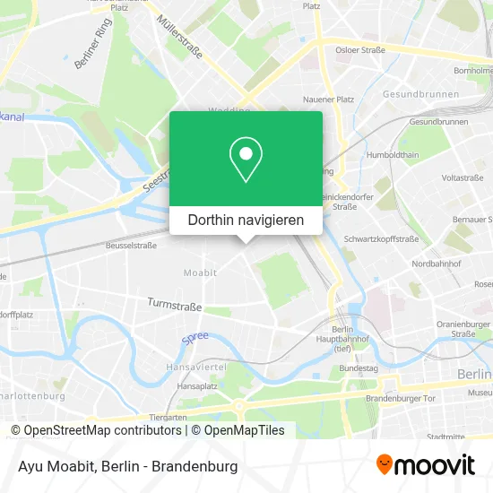 Ayu Moabit Karte