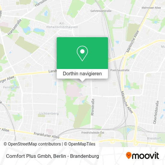 Comfort Plus Gmbh Karte
