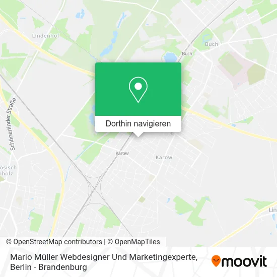 Mario Müller Webdesigner Und Marketingexperte Karte