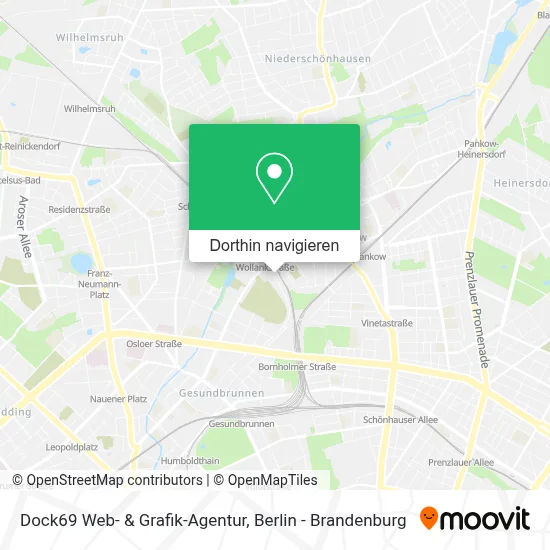 Dock69 Web- & Grafik-Agentur Karte