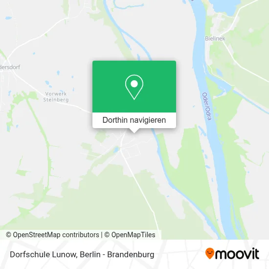 Dorfschule Lunow Karte
