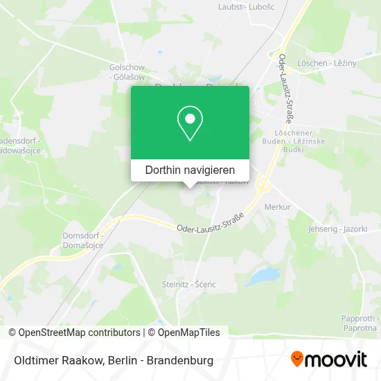 Oldtimer Raakow Karte