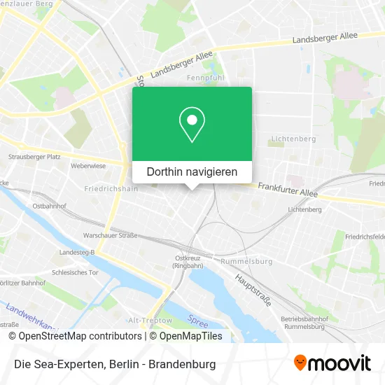 Die Sea-Experten Karte