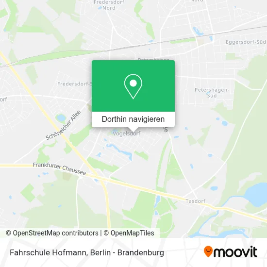 Fahrschule Hofmann Karte
