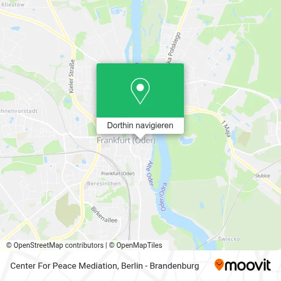 Center For Peace Mediation Karte