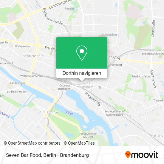 Seven Bar Food Karte
