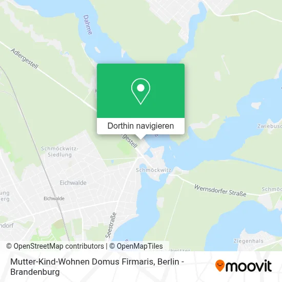 Mutter-Kind-Wohnen Domus Firmaris Karte