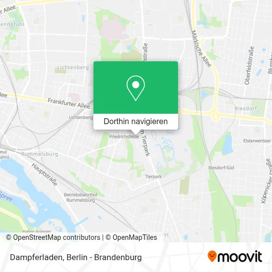 Dampferladen Karte