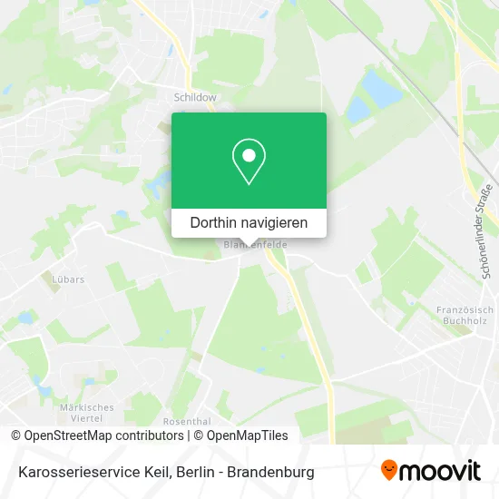 Karosserieservice Keil Karte