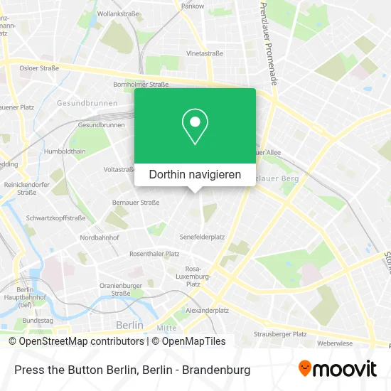 Press the Button Berlin Karte