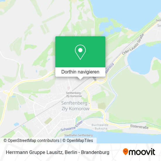 Herrmann Gruppe Lausitz Karte
