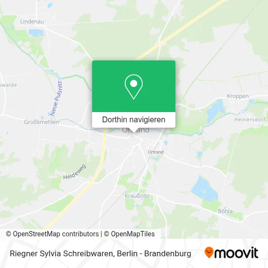 Riegner Sylvia Schreibwaren Karte