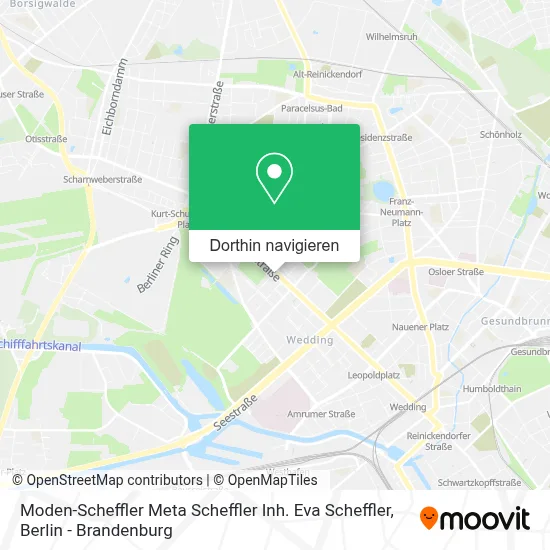 Moden-Scheffler Meta Scheffler Inh. Eva Scheffler Karte