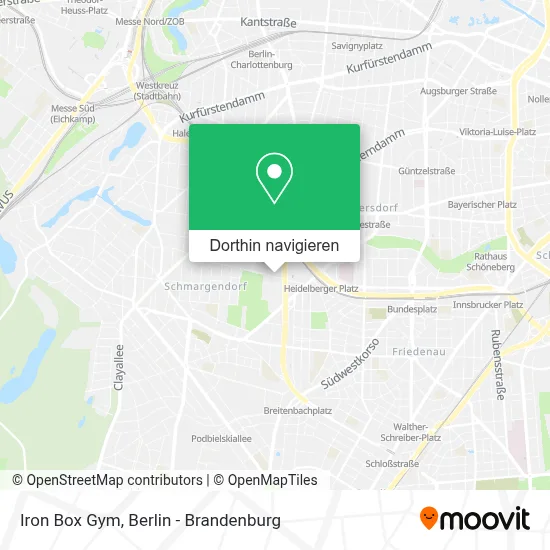 Iron Box Gym Karte